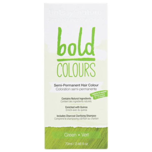 Picture of Tints of Nature B-71495-1PK 2.46 oz Bold Color Green Semi-Permanent Hair Dye - Ammonia-Free & Damage-Free Coloring Single