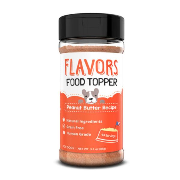 Picture of Flavors B-33962-8PK 3.01 oz Food Topper Peanut Butter Dog Treats - Pack of 8