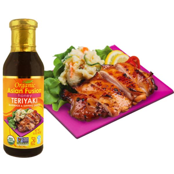 Picture of Asian Fusion B-30841-6PK 15 oz Organic Honey Teriyaki Sauce - Pack of 6