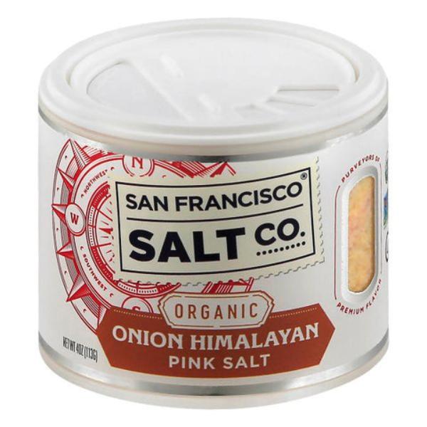 Picture of San Francisco Salt B-89238-6PK 4 oz Organic Onion Himalayan Pink Salt - Pack of 6