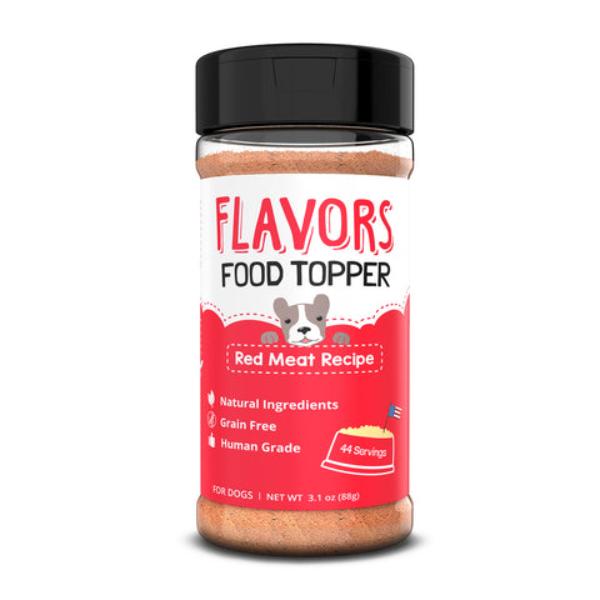 Picture of Flavors B-33960-8PK 3.1 oz Food Topper Beef Red Meat Dog Treats - Pack of 8