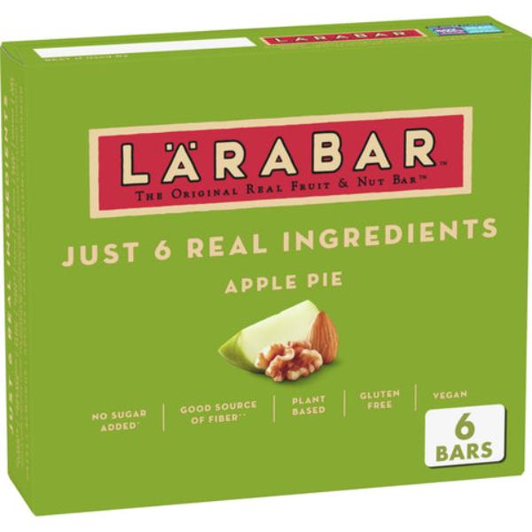 Picture of Larabar B-68365-8PK 1.6 oz Original Apple Pie Bars - 6 Count - Pack of 8