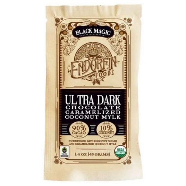 Picture of Endorfin Foods B-87436-9PK 1.4 oz Organic Black Magic Chocolate Bar with 90 Percent Cacao - Pack of 9