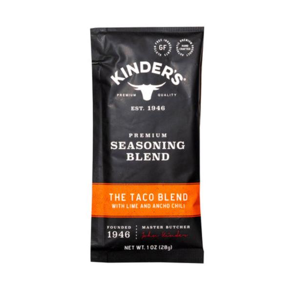 Picture of Kinders B-56690-20PK 1 oz Premium Seasoning the Taco Blend with Lime & Ancho Chili - Pack of 20