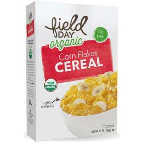 Picture of Field Day B-71397-14PK 12 oz Organic Corn Flakes Cereal - Pack of 14