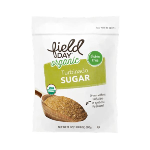 Picture of Field Day B-78822-12PK 24 oz Organic Turbinado Sugar - Pack of 12