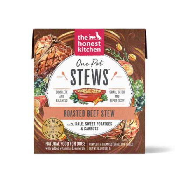 Picture of Honest Kitchen B-68376-6PK 10.5 oz One Pot Roasted Beef Stew Wet Dog Food - Pack of 6