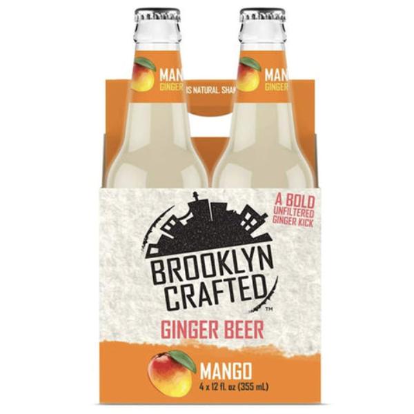 Picture of Brooklyn Crafted B-72427-6PK 12 oz Mango Ginger Beer - 6 per Pack - Pack of 4