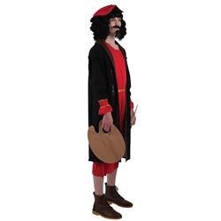 Picture of Banana Costumes Goods F-01-001-L Renaissance Painter Costume&#44; Black & Red - Large
