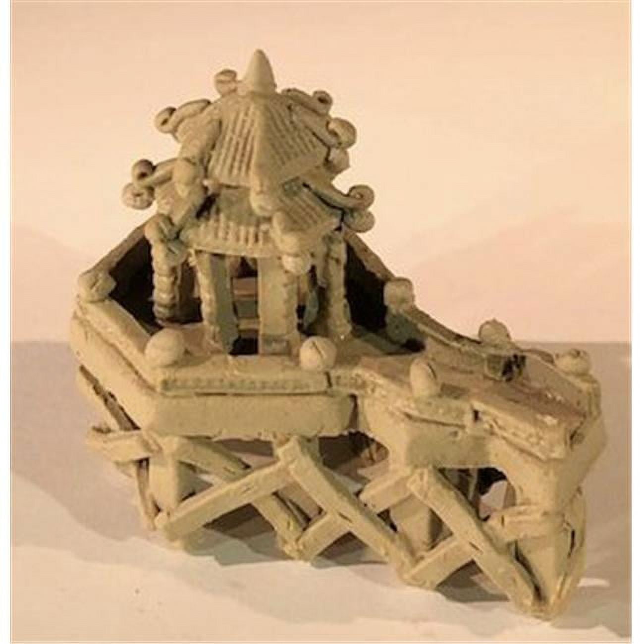 e3423 2.5 in. Miniature Ceramic Pavilion Figurine