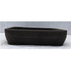 M1003 Mica Bonsai Pot, Brown - Rectangle