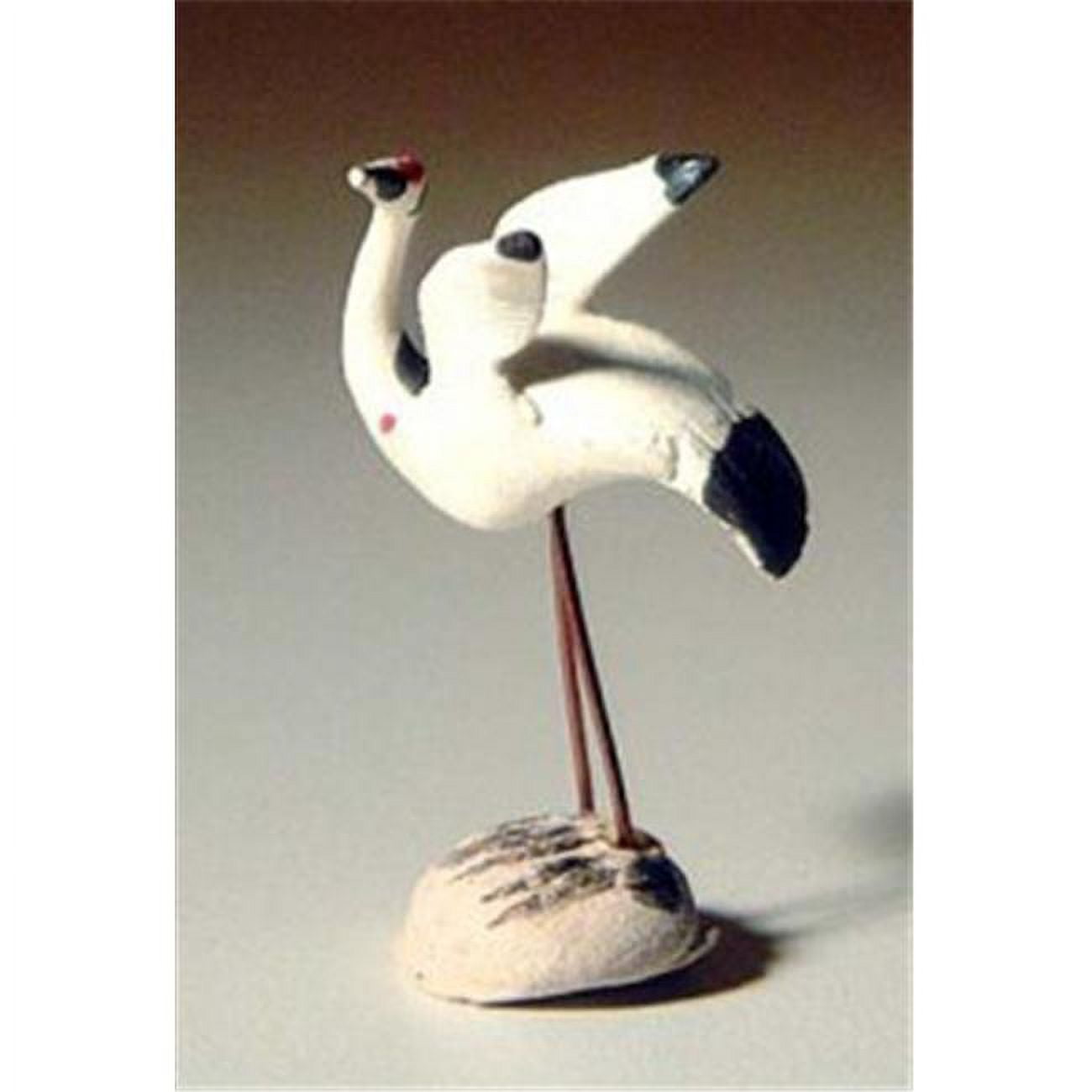 Picture of Bonsai Boy b1197 1 in. Ceramic Crane Figurine - Small