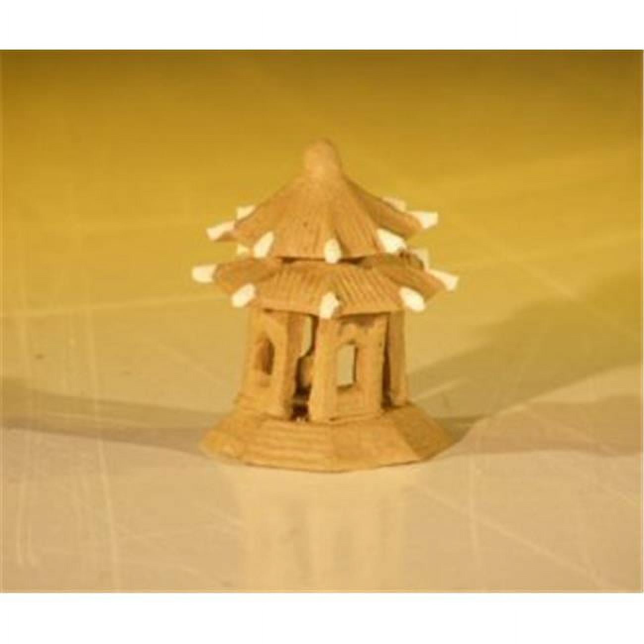 Picture of Bonsai Boy c1277 1.5 in. Miniature Ceramic Pavilion Figurine