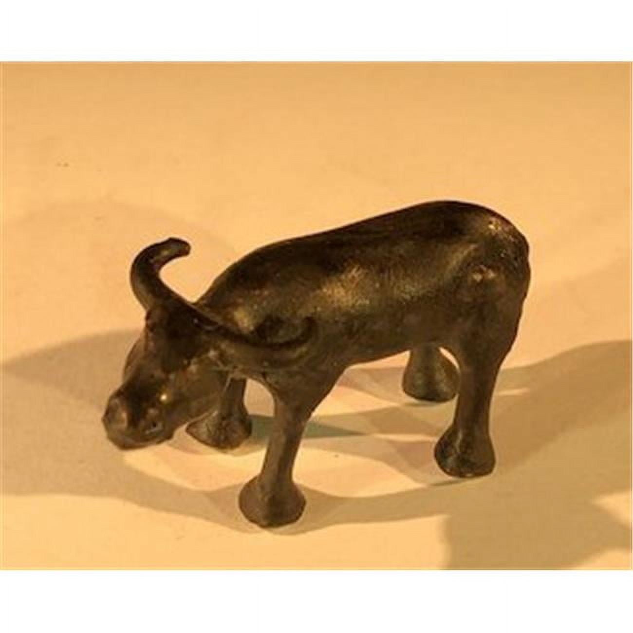 Picture of Bonsai Boy e3380 Glazed Figurine - Standing Buffalo - Small