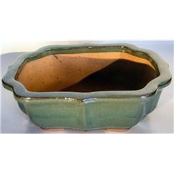 J9 Fluted Oval Ceramic, Green