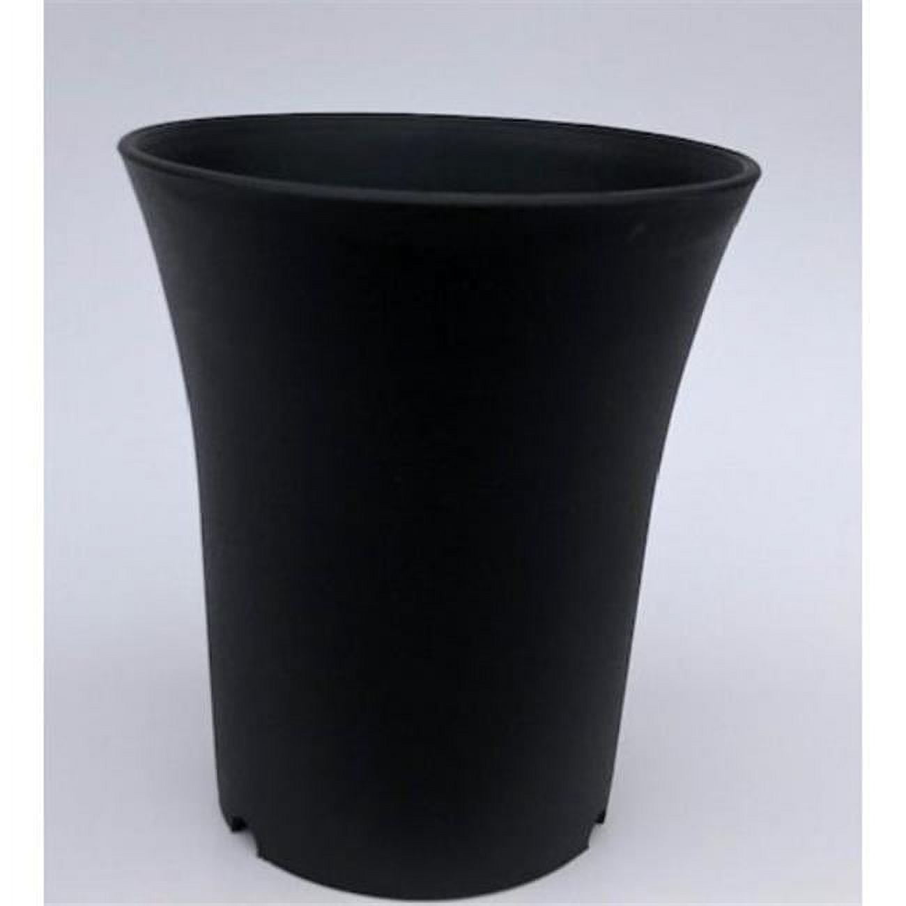 5.5 x 5.5 x 6.0 in. Round Cascade Training Pot, Black