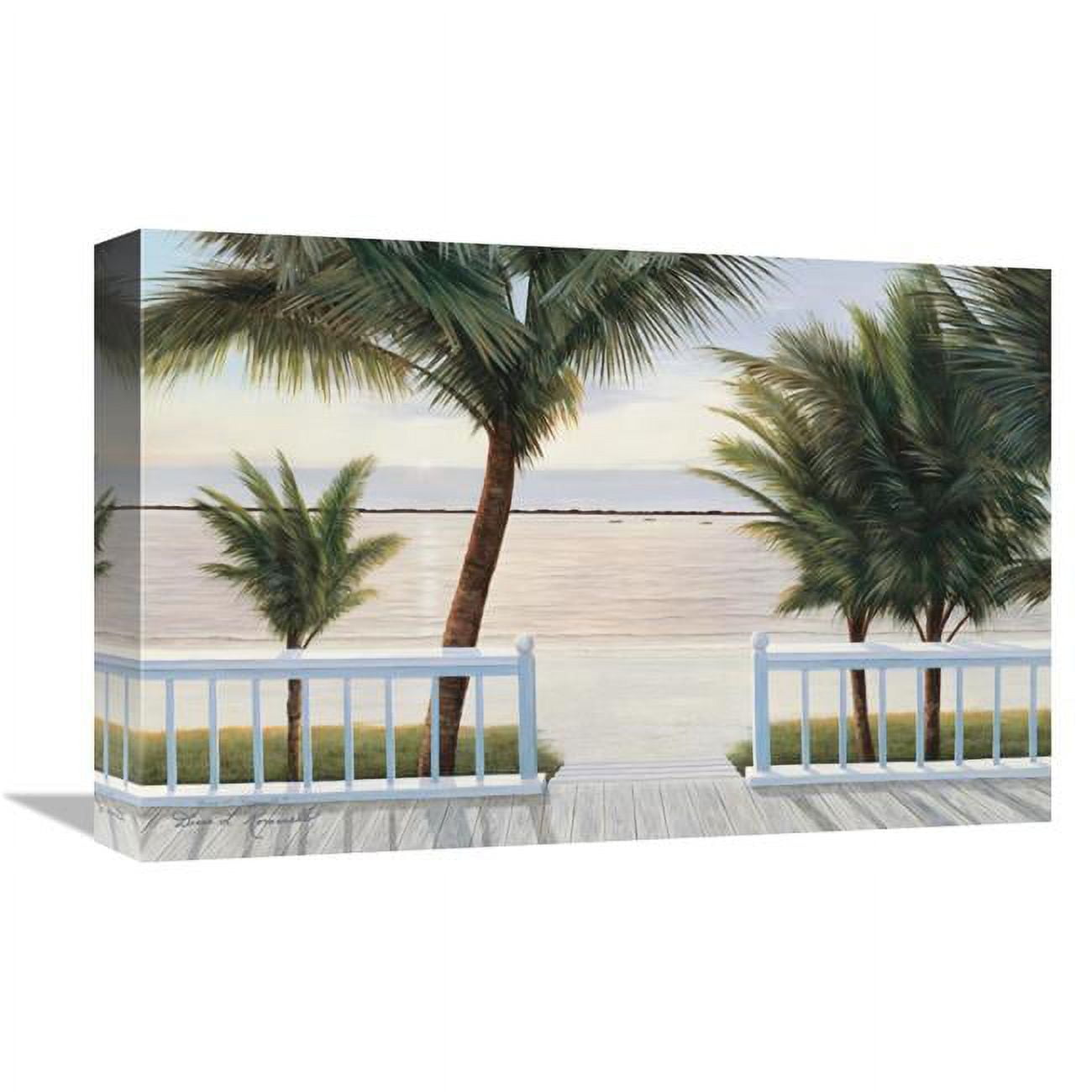 12 x 18 in. Palm Bay Art Print - Diane Romanello -  JensenDistributionServices, MI1268576