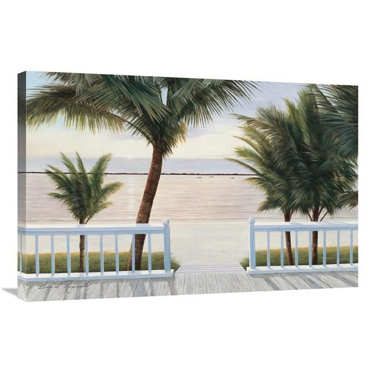 GCS-393931-2436-142 24 x 36 in. Palm Bay Art Print - Diane Romanello -  Global Gallery
