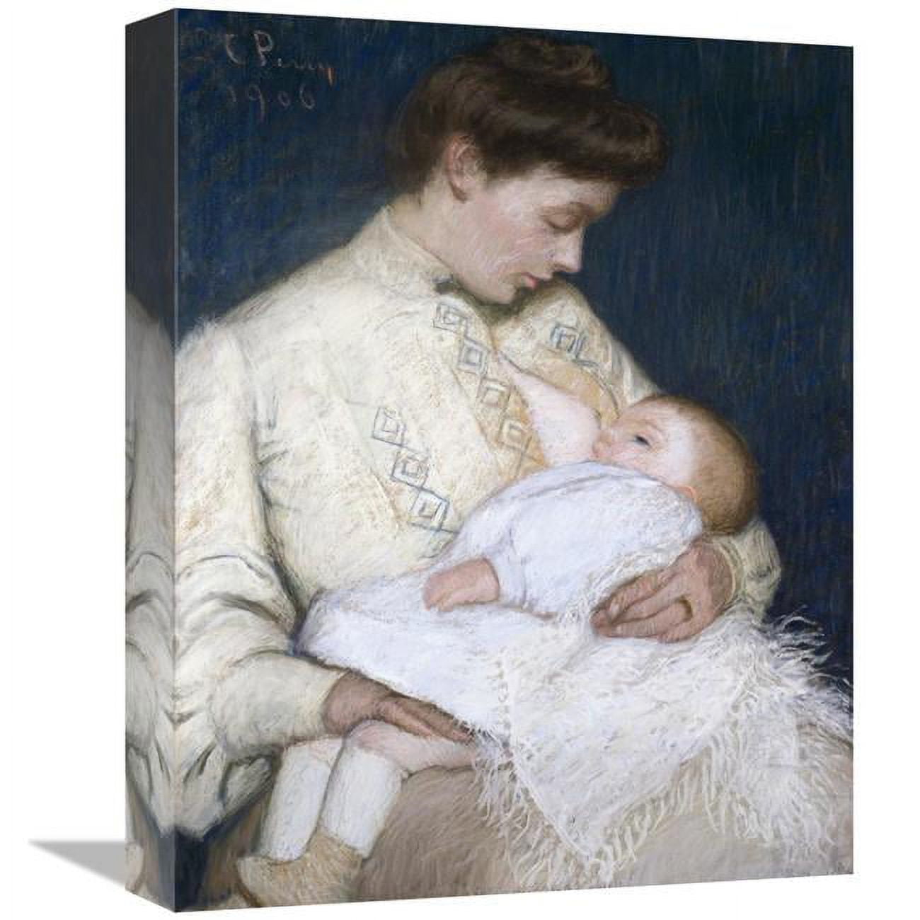 16 in. Nursing the Baby Art Print - Lilla Cabot Perry -  JensenDistributionServices, MI1274265