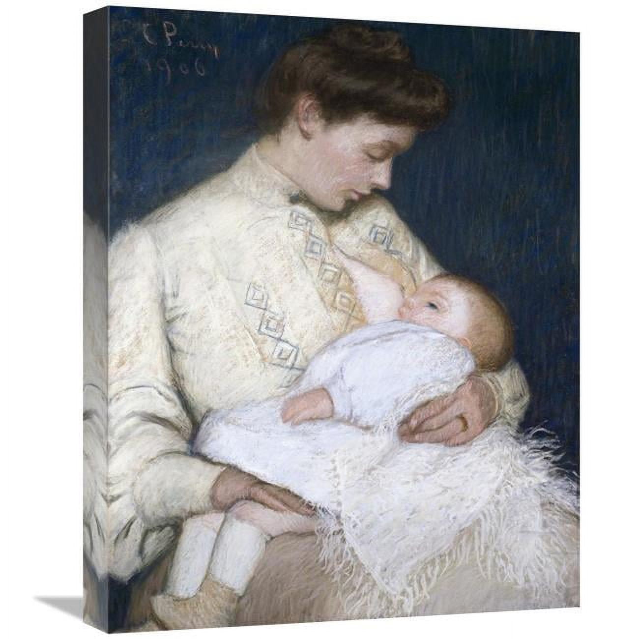 22 in. Nursing the Baby Art Print - Lilla Cabot Perry -  JensenDistributionServices, MI1274266