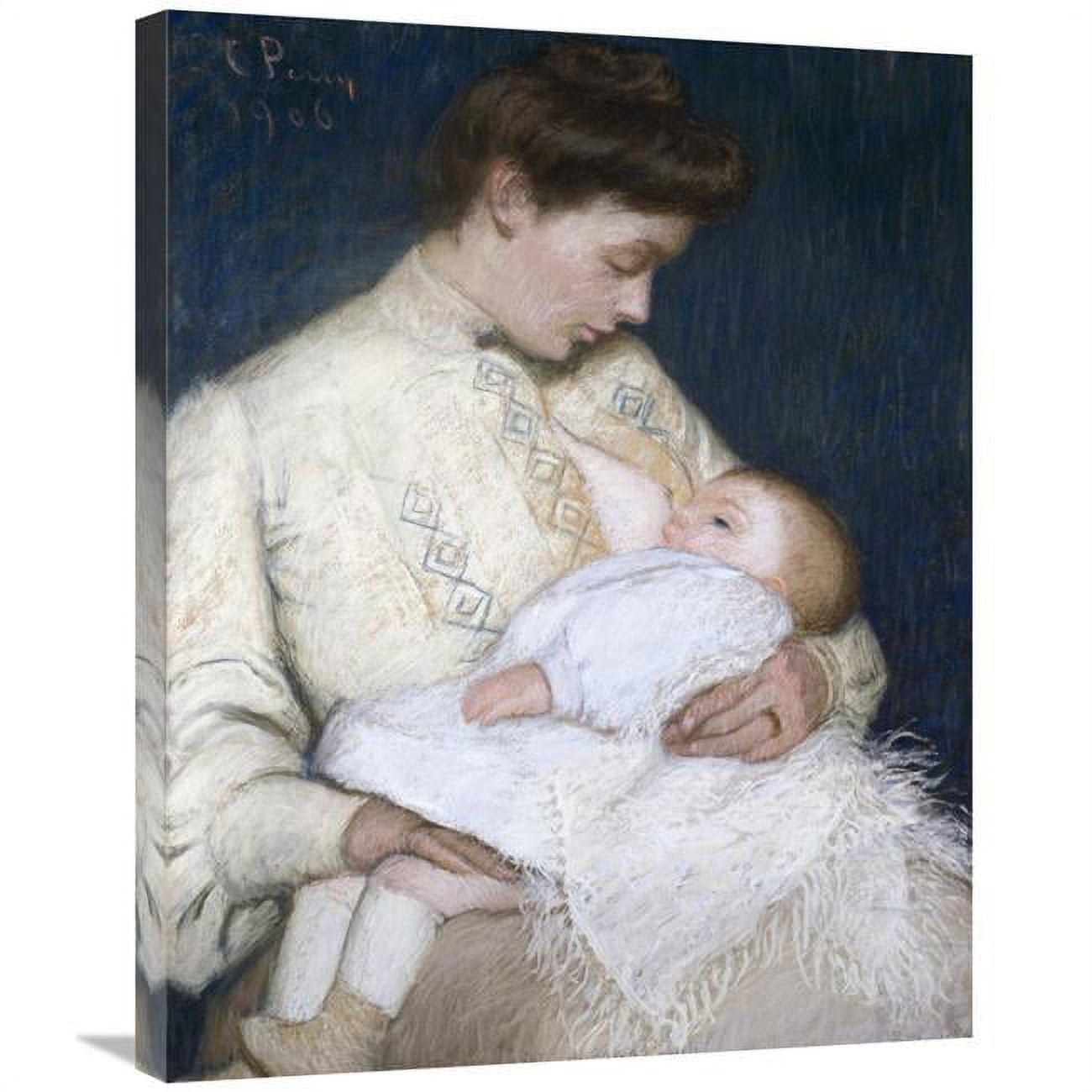 30 in. Nursing the Baby Art Print - Lilla Cabot Perry -  JensenDistributionServices, MI1274267