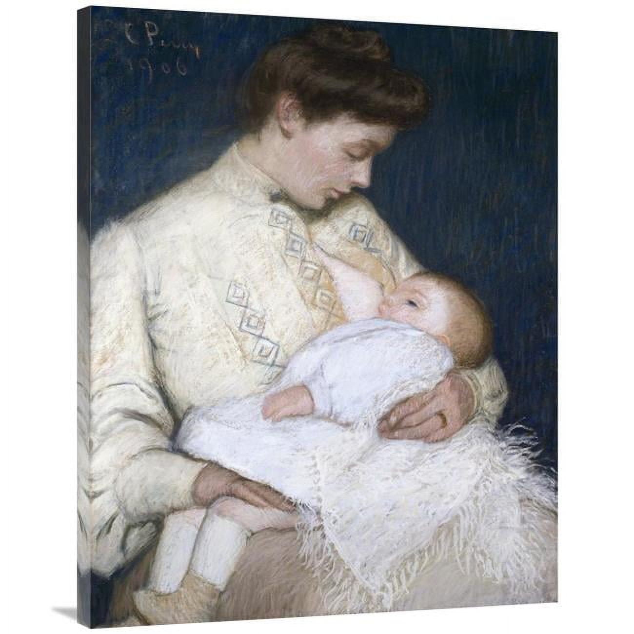 40 in. Nursing the Baby Art Print - Lilla Cabot Perry -  JensenDistributionServices, MI1274269