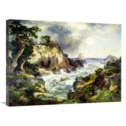 GCS-278772-36-142 36 in. Point Lobos, Monterey, California Art Print - Thomas Moran -  Global Gallery