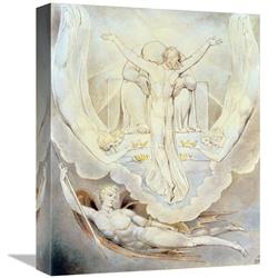 16 in. Christ Offers to Redeem Man Art Print - William Blake -  JensenDistributionServices, MI1281412