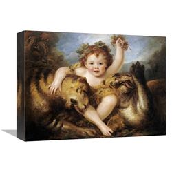 GCS-266104-16-142 16 in. The Infant Bacchus Art Print - Maria Cosway -  Global Gallery