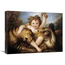 GCS-266104-22-142 22 in. The Infant Bacchus Art Print - Maria Cosway -  Global Gallery