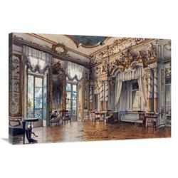 GCS-267048-36-142 36 in. A Bedroom in the Tzars Palace, St. Petersburg Art Print - Luigi Premazzi -  Global Gallery