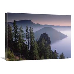 GCS-395932-1824-142 18 x 24 in. Wizard Island in the Center of Crater Lake, Crater Lake National Park, Oregon Art Print - Tim Fitzharris -  Global Gallery