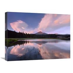 18 x 24 in. Clouds Reflected in Sparks Lake, Oregon Art Print - Tim Fitzharris -  JensenDistributionServices, MI1295852