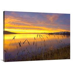 30 x 40 in. Sunrise at San Luis Reservoir, San Joaquin Valley, California Art Print - Tim Fitzharris -  JensenDistributionServices, MI1298760