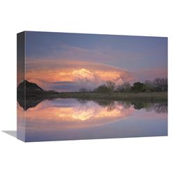 12 x 16 in. Storm Clouds Over South Llano River, South Llano River State Park, Texas Art Print - Tim Fitzharris -  JensenDistributionServices, MI1302863