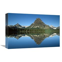 GCS-451969-1218-142 12 x 18 in. Sinopah Mountain Reflected in Two Medicine Lake, Glacier NP, Montana Art Print - Tim Fitzharris -  Global Gallery