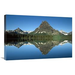 20 x 30 in. Sinopah Mountain Reflected in Two Medicine Lake, Glacier NP, Montana Art Print - Tim Fitzharris -  JensenDistributionServices, MI1306085