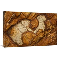 Global Gallery Volcanic Rock, Onawe, Banks Peninsula, Canterbury, New Zealand-Canvas Art-36"x24"