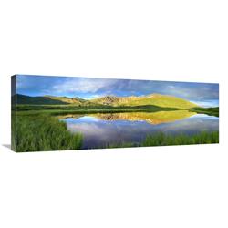 Global Gallery Mt Bierstadt as seen from Guanella Pass, Colorado-Canvas Art-36"x13.32"