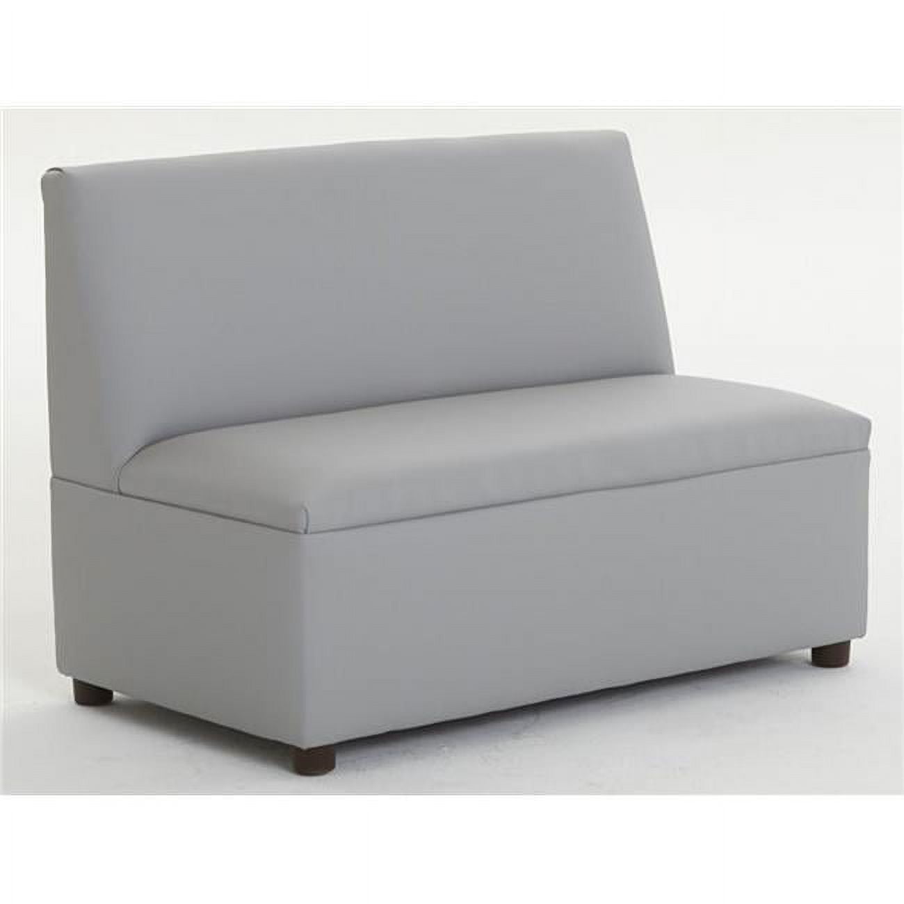 Picture of Brand New World FM0260-110 Modern Casual Enviro-Child Sofa&#44; Gray - 26 x 20 x 34 in.