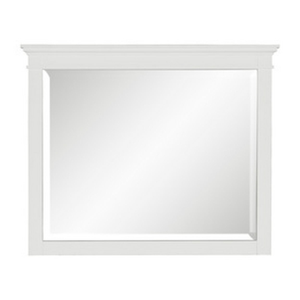 Picture of Benjara BM295533 43 in. Candy Classic Accent Mirror, White