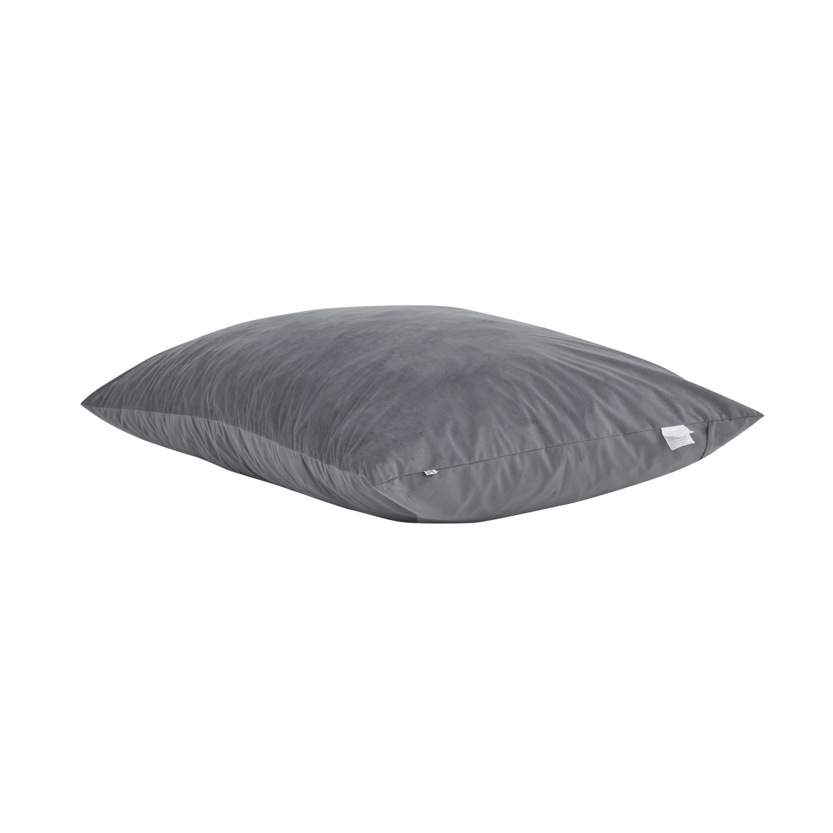 Picture of Benjara BM314702 68 in. Bean Bag with Square Shape&#44; Foam Filling&#44; Polyester Upholstery&#44; Gray
