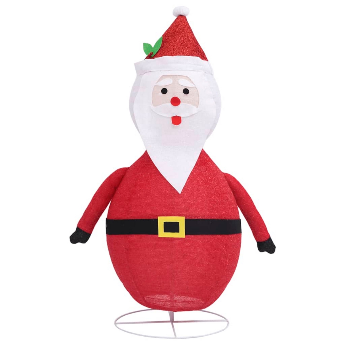 Picture of Benjara BM325759 3 ft. Mani Christmas Decor Santa Clause&#44; 120 LED Lights&#44; White & Red