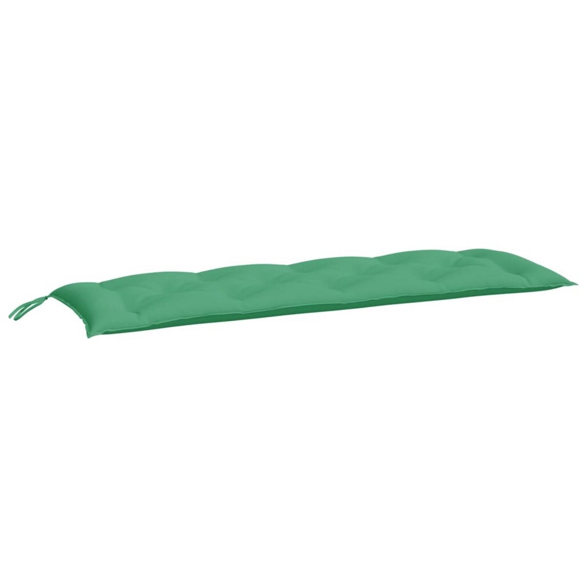 Picture of Benjara BM325883 59 in. Outdoor Cushions for Bench&#44; Tufted Stitch Green Oxford Fabric