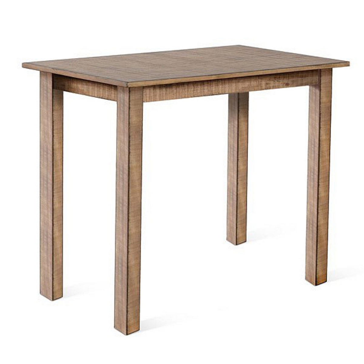 Picture of Benjara BM325401 Rena Bar Height Dining Table with 48 in. Beige Pebble Mahogany Wood