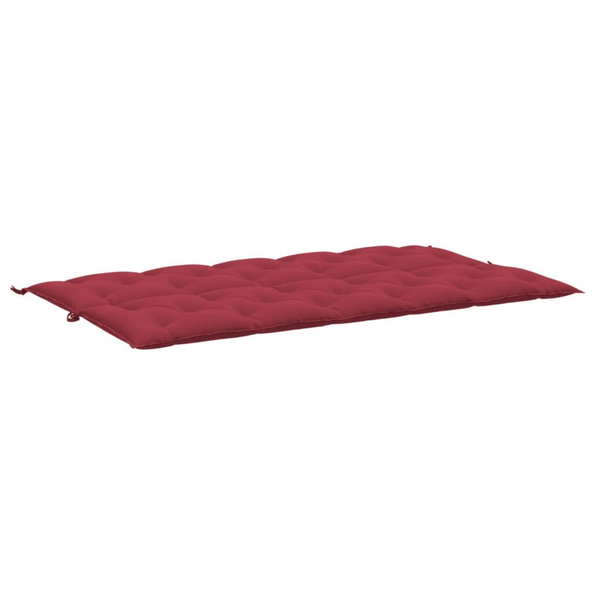 Picture of Benjara BM325652 71 in. Claire Outdoor Cushions for Bench&#44; Button Tufted Red Fabric