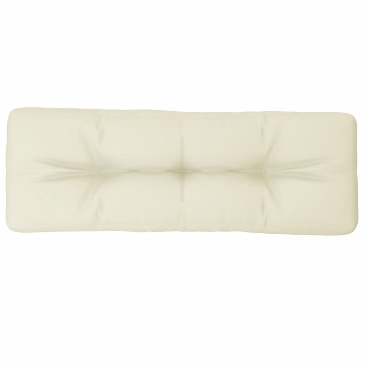 Picture of Benjara BM325734 47 in. Moni Outdoor Cushions for Bench & Deep Tufted&#44; White Fabric