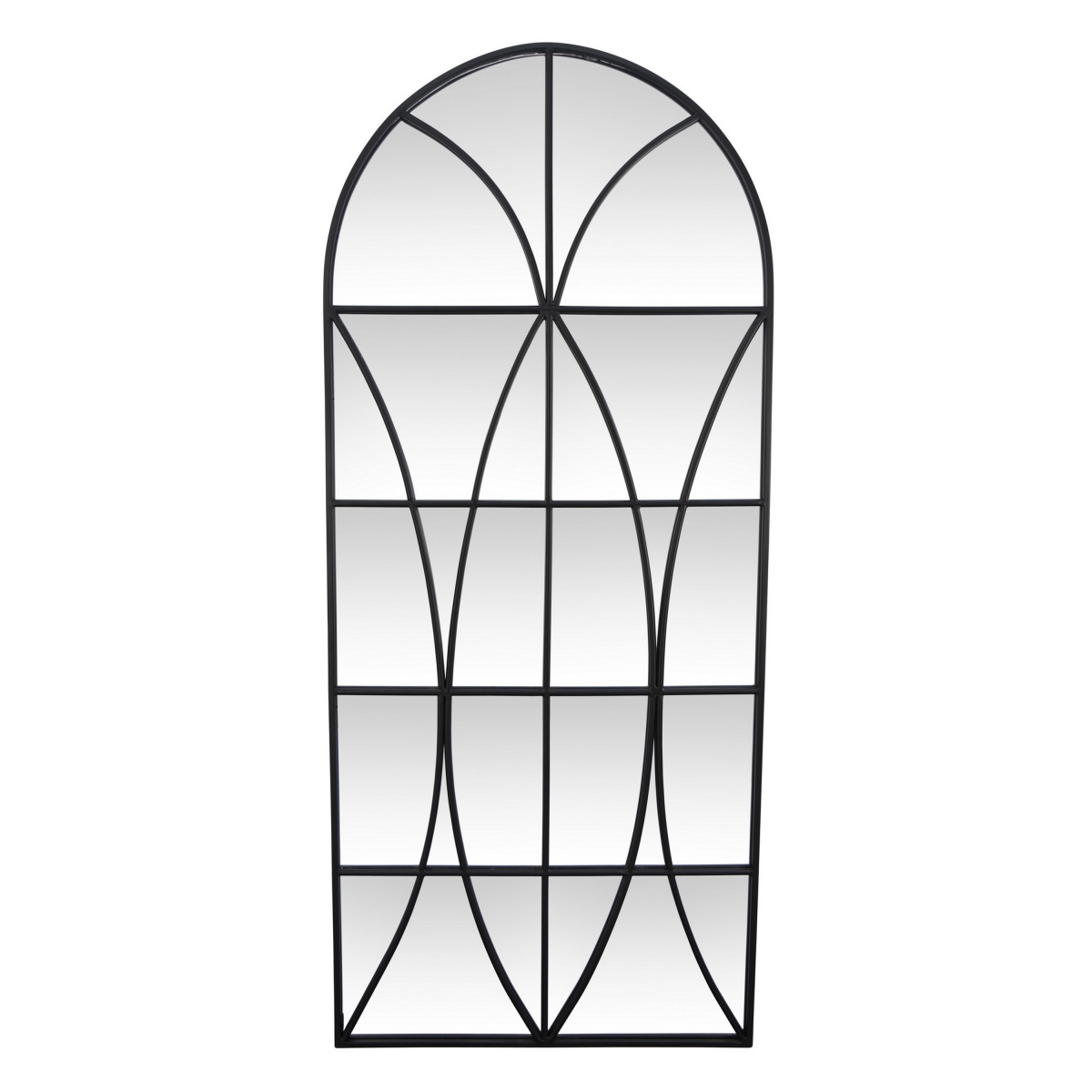 Picture of Benjara BM324592 59 in. Decoration Wall Art with Black Metal Frame & Geometric Pattern