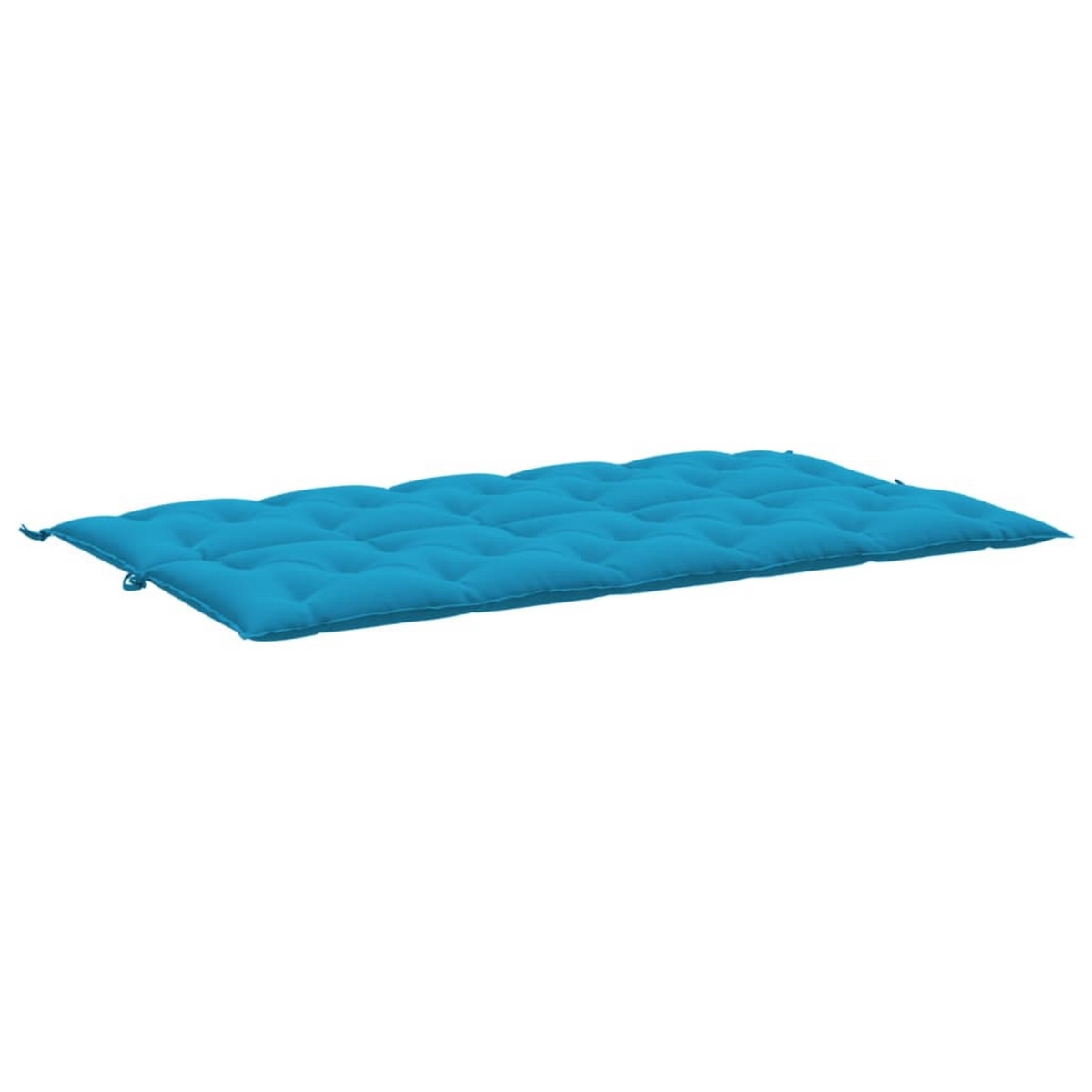 Picture of Benjara BM326347 71 in. Claire Outdoor Cushions for Bench&#44; Blue Tufted Oxford Fabric