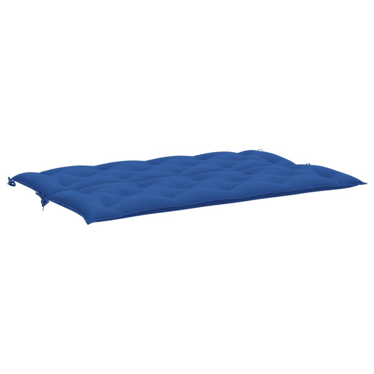 Picture of Benjara BM326357 59 in. Claire Outdoor Cushions for Bench&#44; Blue Tufted Oxford Fabric